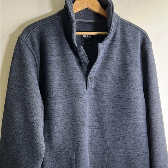 Prana Blue Tri Thermal Threads Henley size XL - Picture 1 of 10